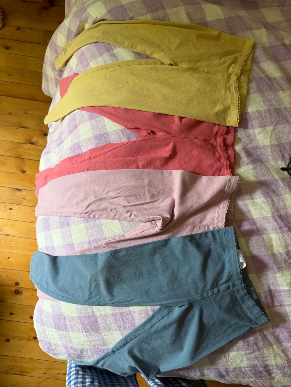 Tea collection girls size 7 leggings lot of four pair